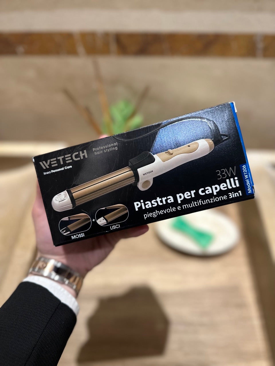 WETECH Professional Care – Piastra compatta per capelli